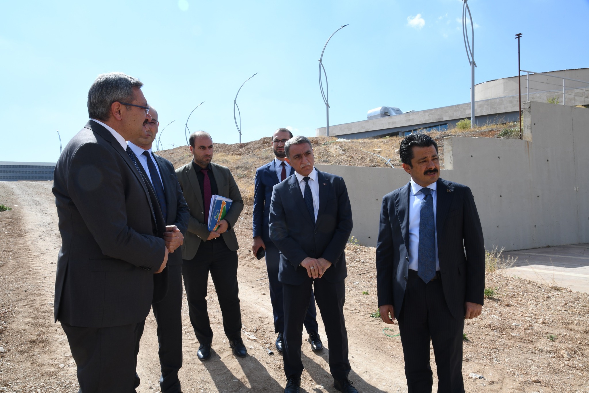 Kırşehir’de Üniversite Ve Yol Projeleri Yerinde Incelendi