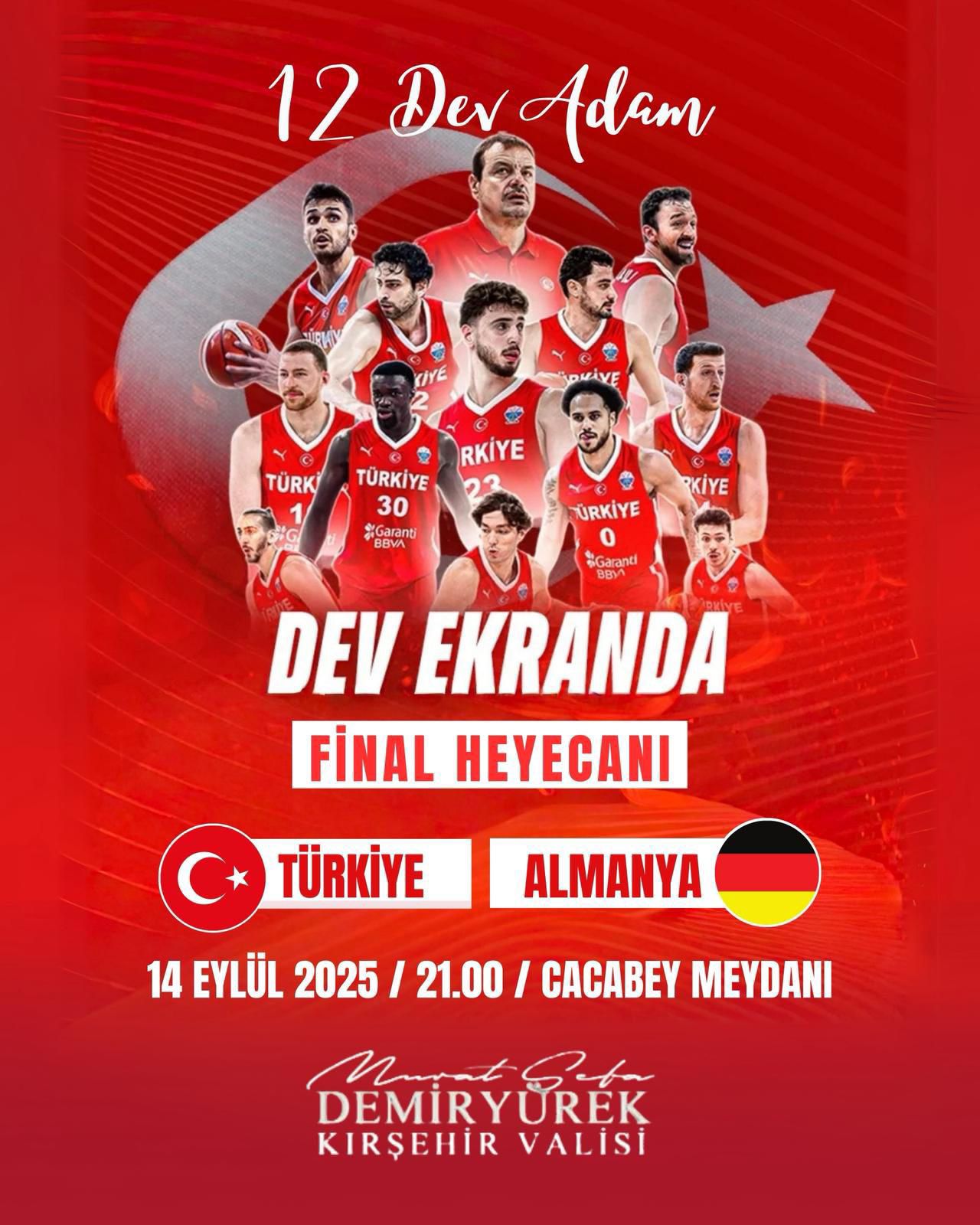 Millî Coşku Meydana Taşacak