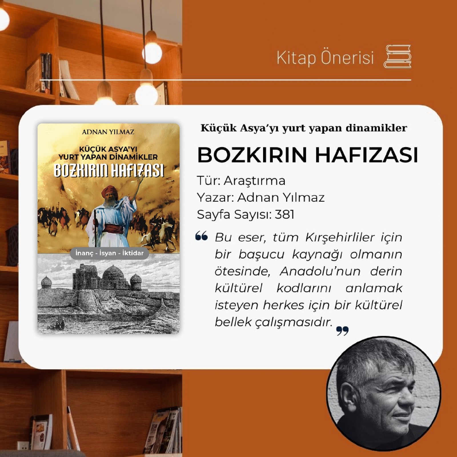 Mustafa Düger’den Kırşehirli Gençlere Tarihsel Miras 1