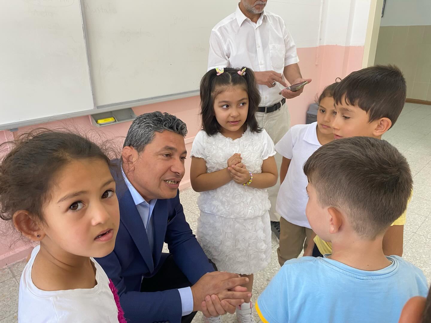 Pınar, Okula Uyum Haftası’nda Öğrencilerle Buluştu