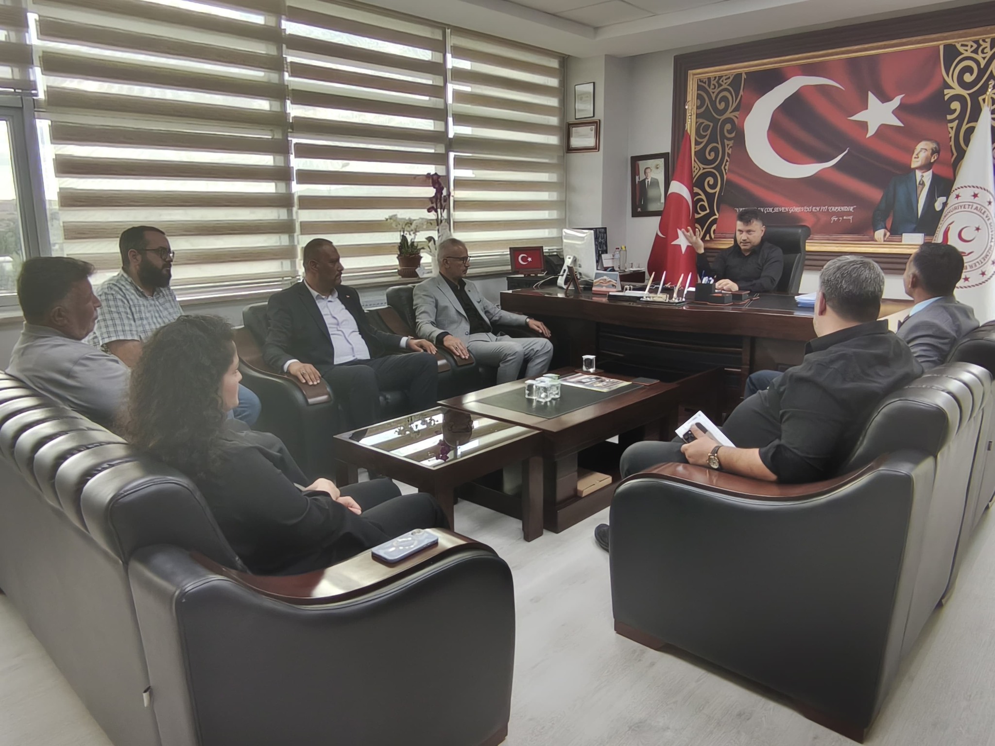 Şehit Aileleri Kırşehir’de İl Müdürü Sağlam’la Buluştu