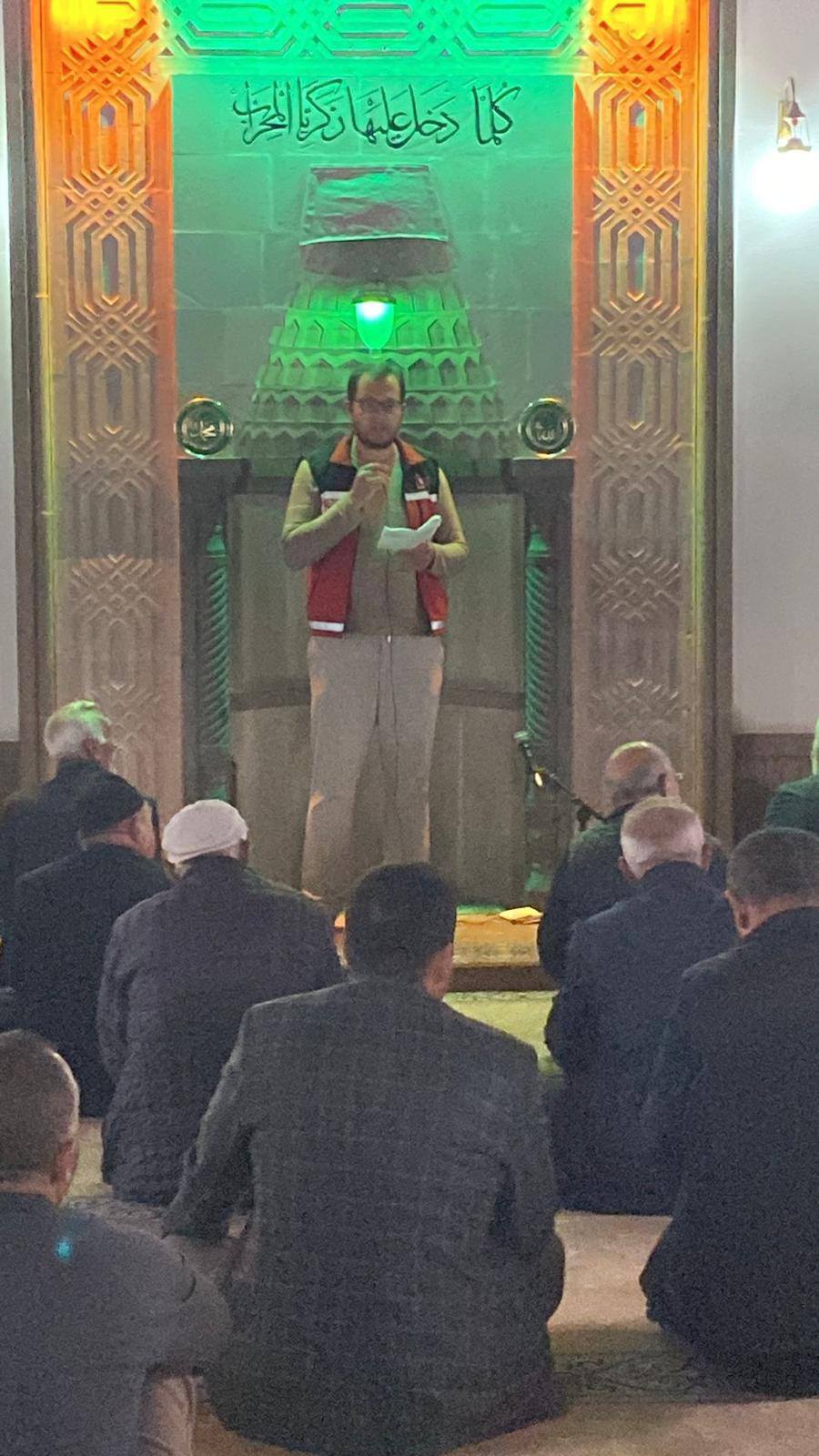 Aile Destekleri Ve Sosyal Hizmetler Cami Cemaatiyle Paylaşıldı 4