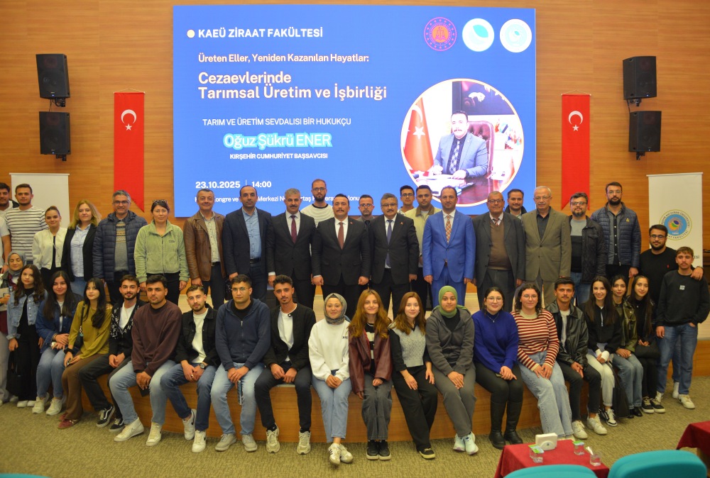 Başsavcısı Ener, Ziraat Fakültesi Öğrencileriyle Tarım Sohbetinde Buluştu8