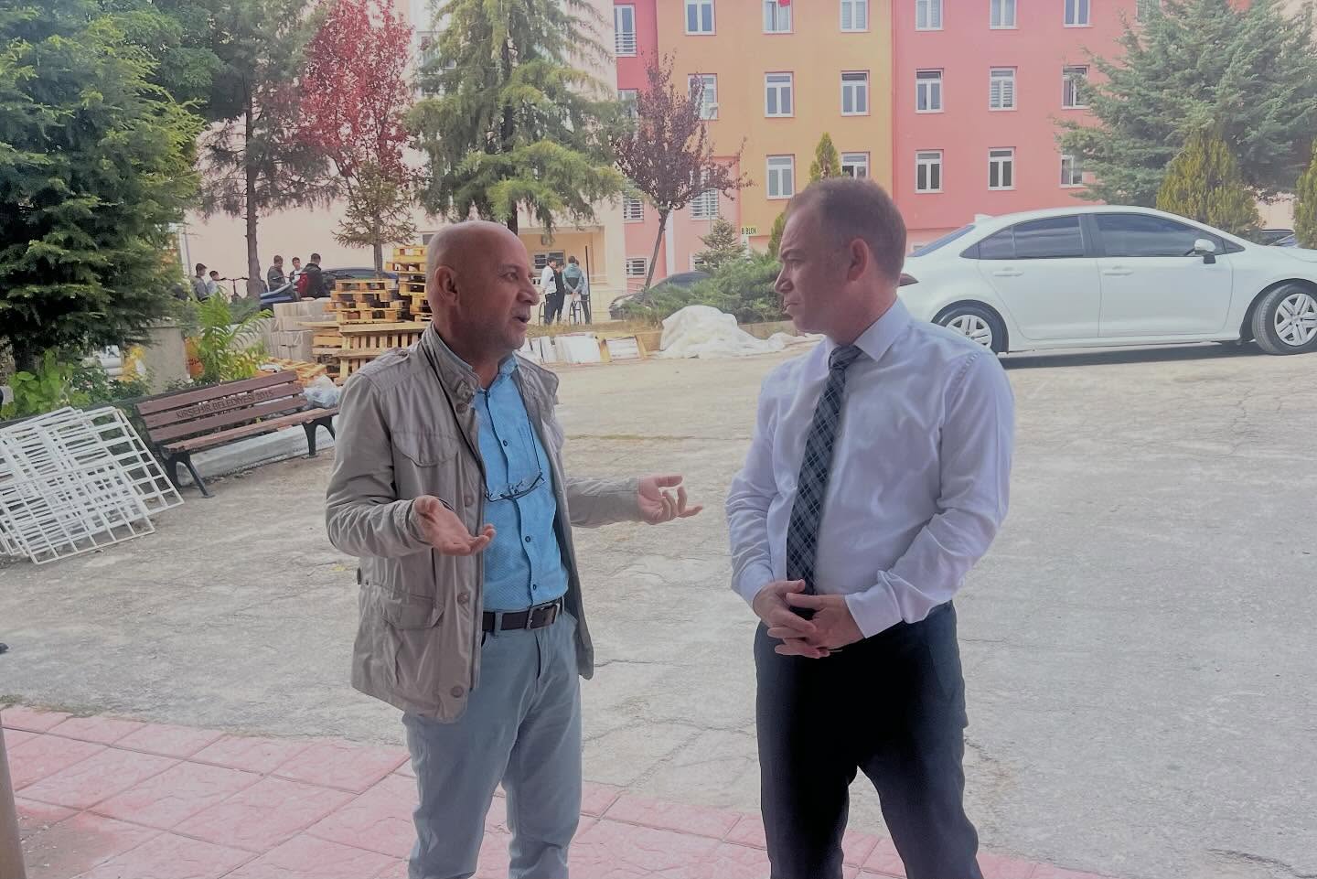 Gülşen, Onarım Çalışmalarını Yerinde Inceledi1