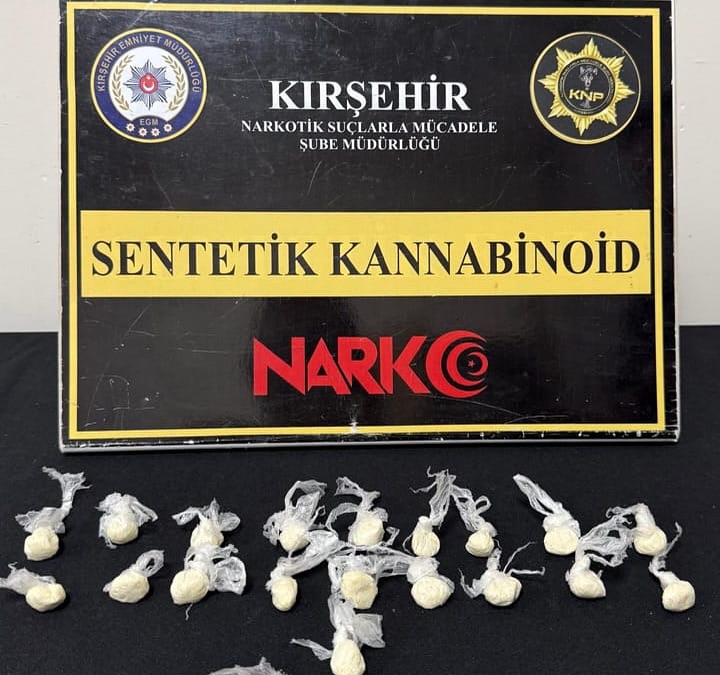 🇹🇷🇹🇷Kırşehir İl Emniyet Müdürlüğü Narkotik Suçlarla Mücadele Şube Müdürlüğü Ekiplerimizce 20