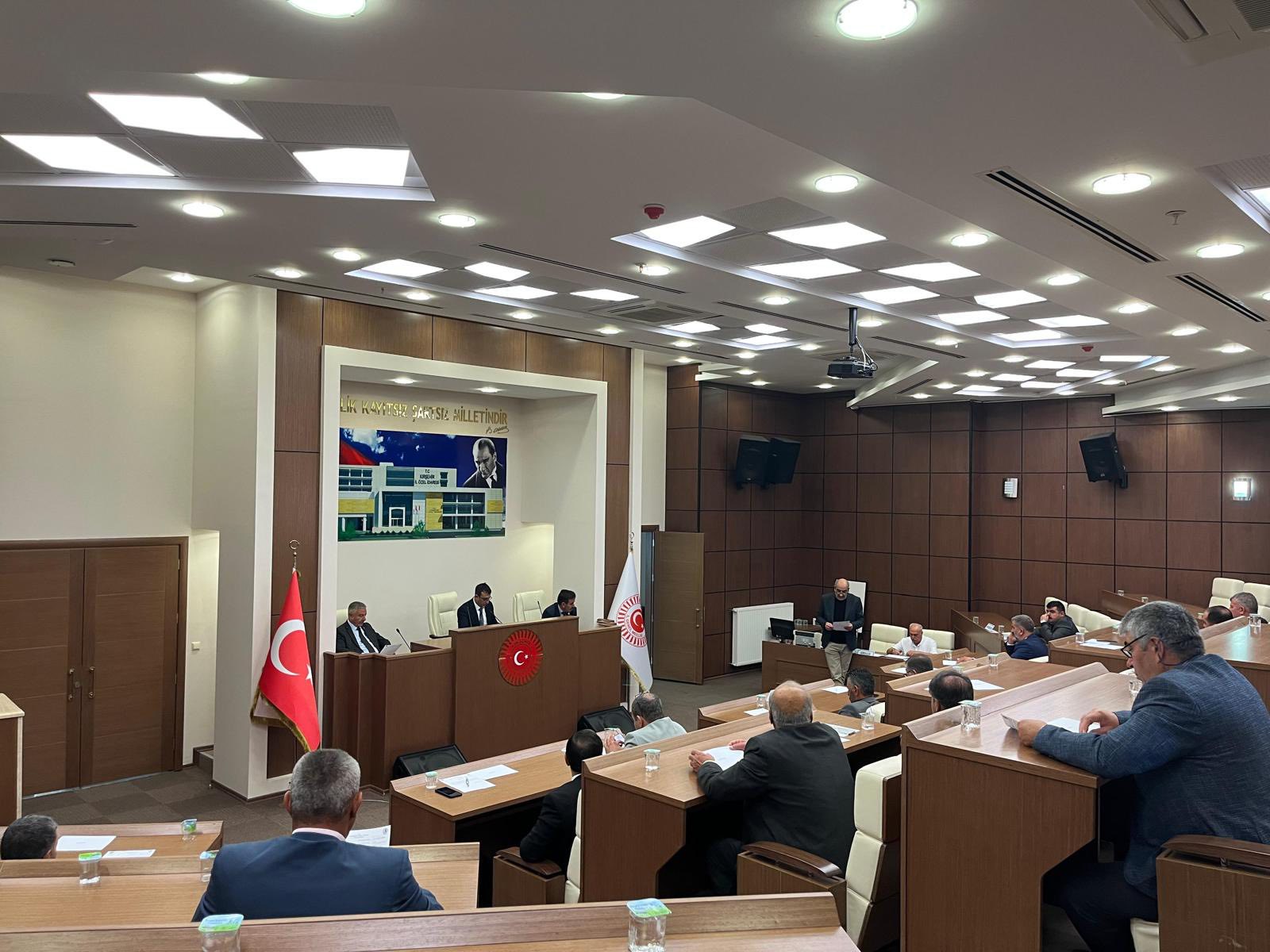 Kırşehir İl Genel Meclisi Köylerin Gelişimi Için Toplandı
