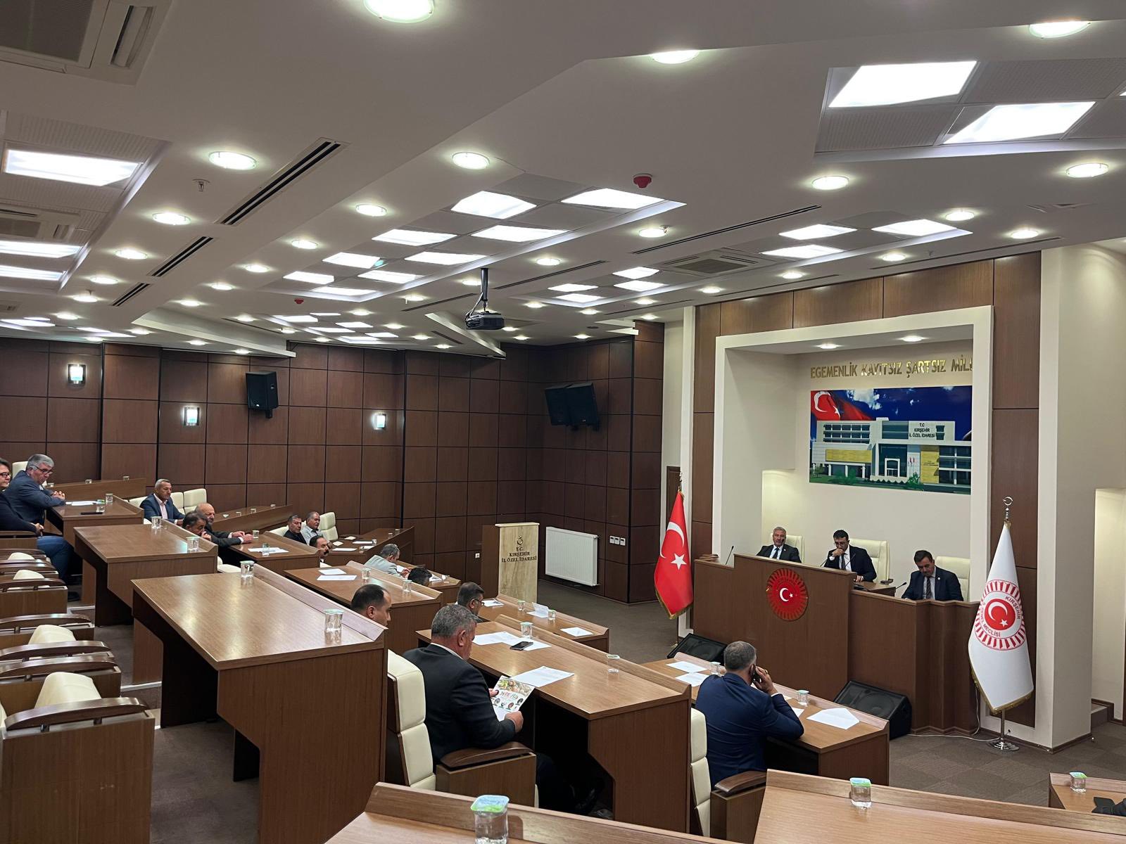 Kırşehir İl Genel Meclisi Köylerin Gelişimi Için Toplandı1