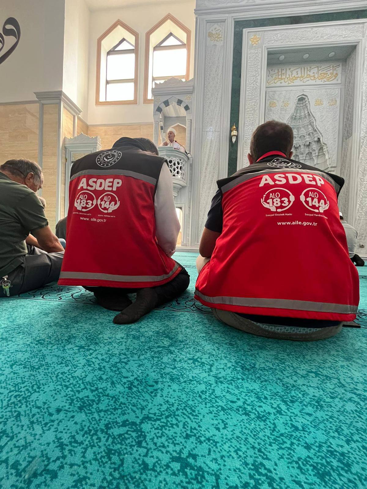 Kırşehir’de Cami Cemaati Aile Destekleri Hakkında Bilgilendirildi3