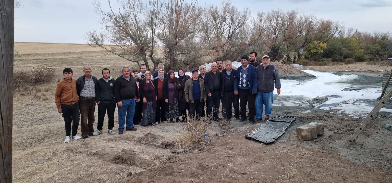 Kırşehir'de O Köy Hasretle Beklediği Suya Kavuştu 1