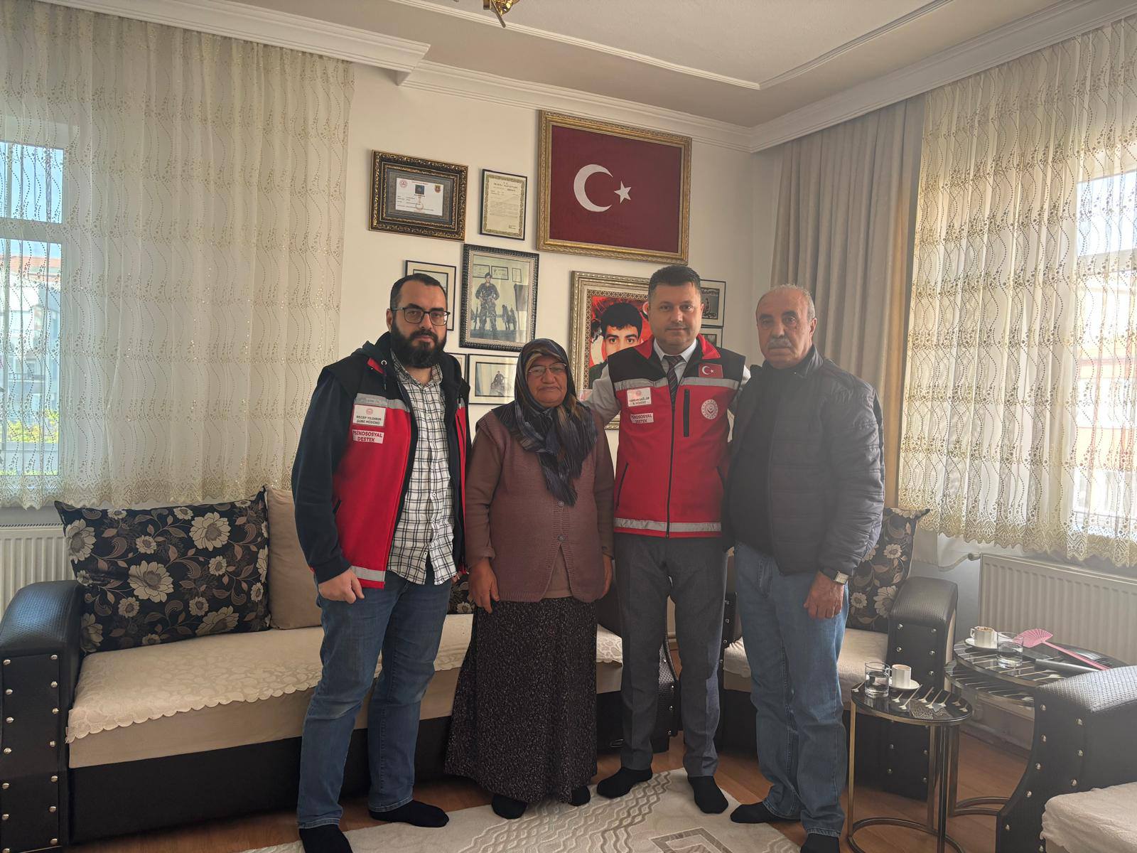 Kırşehir’de Şehit Ailelerine Manevi Destek