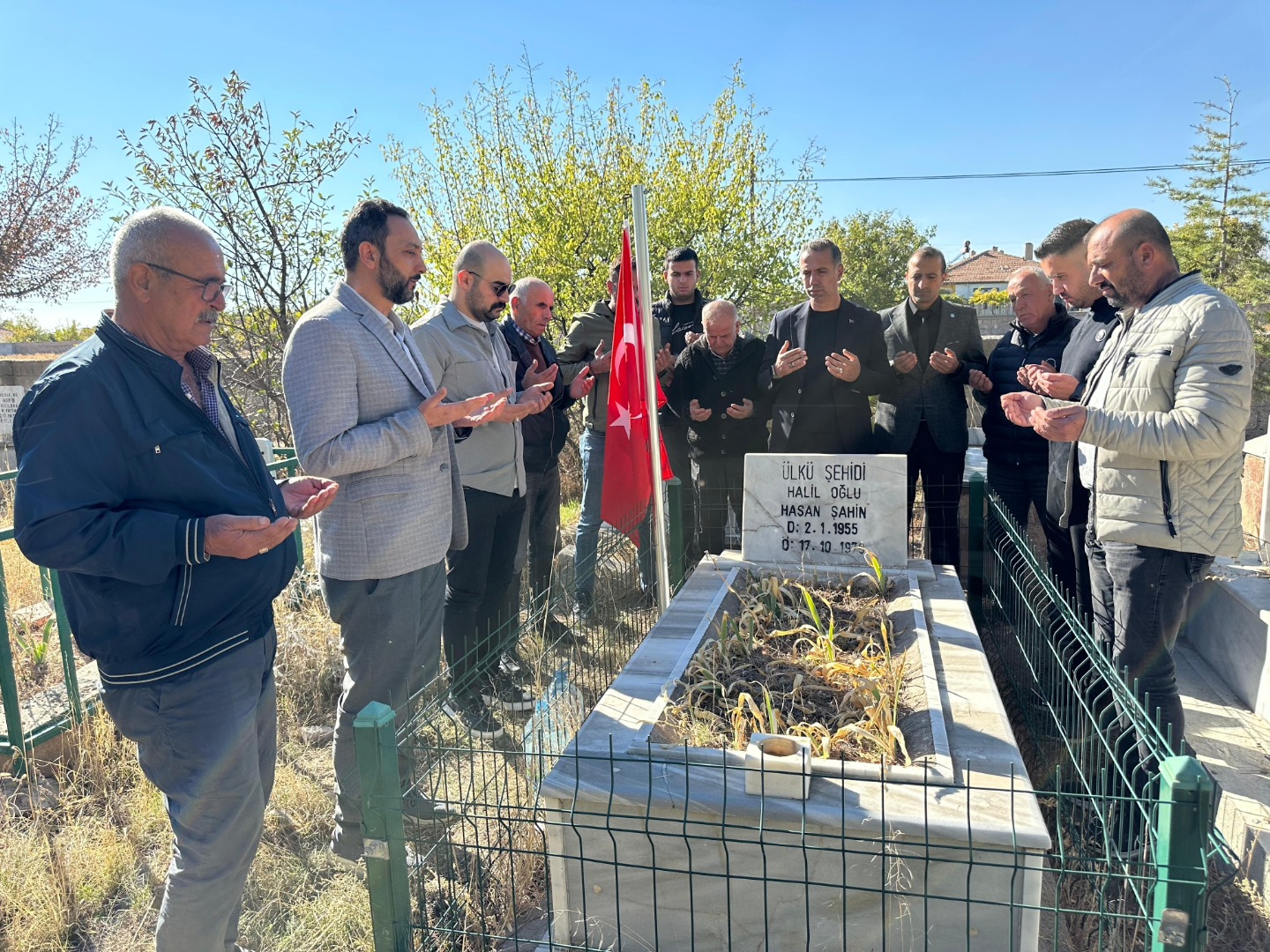 Kırşehir'de Şehit Hasan Şahin Unutulmadı