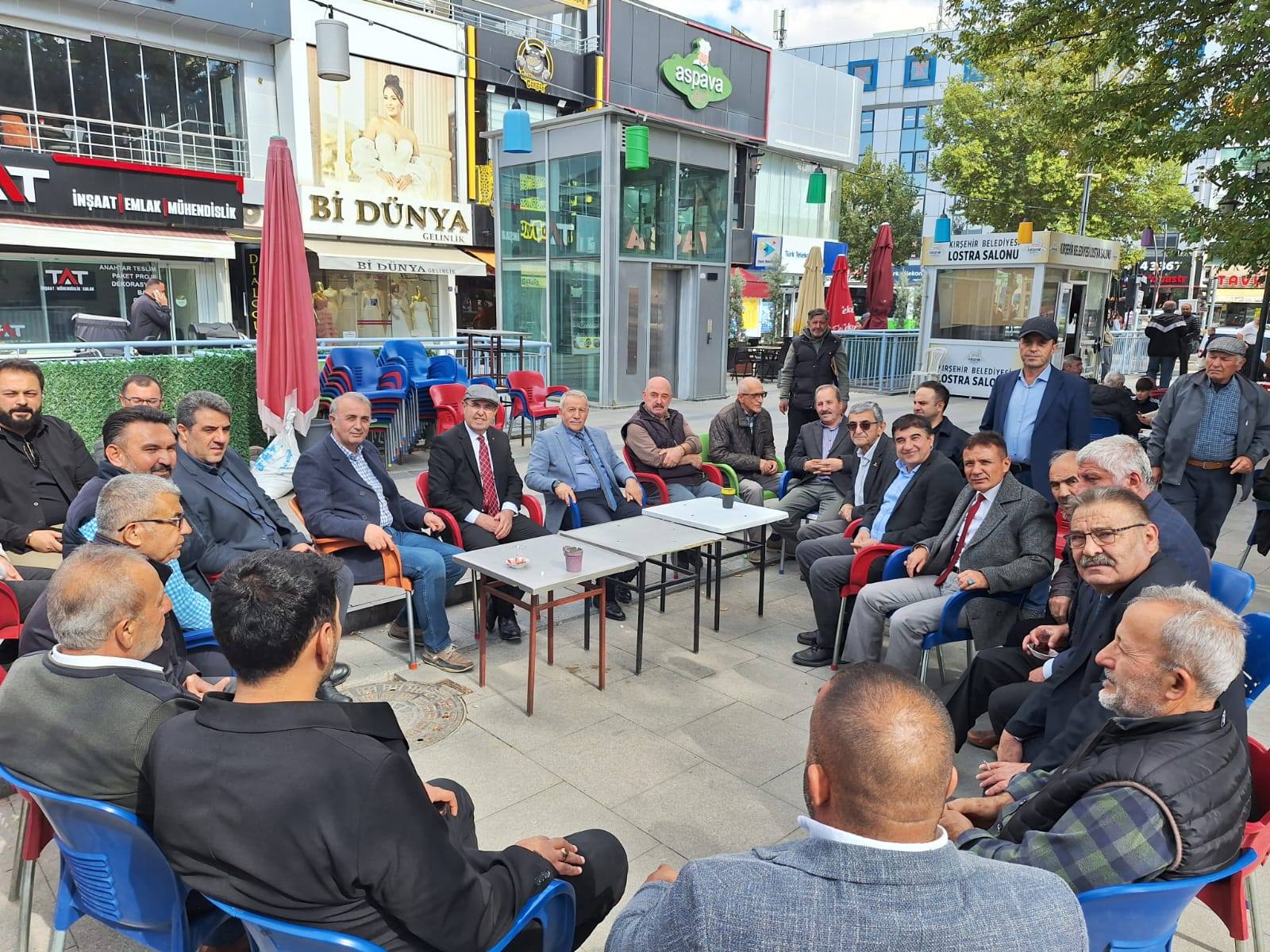 Kırşehir’de Siyasiler Ve Vatandaşlar Bir Arada
