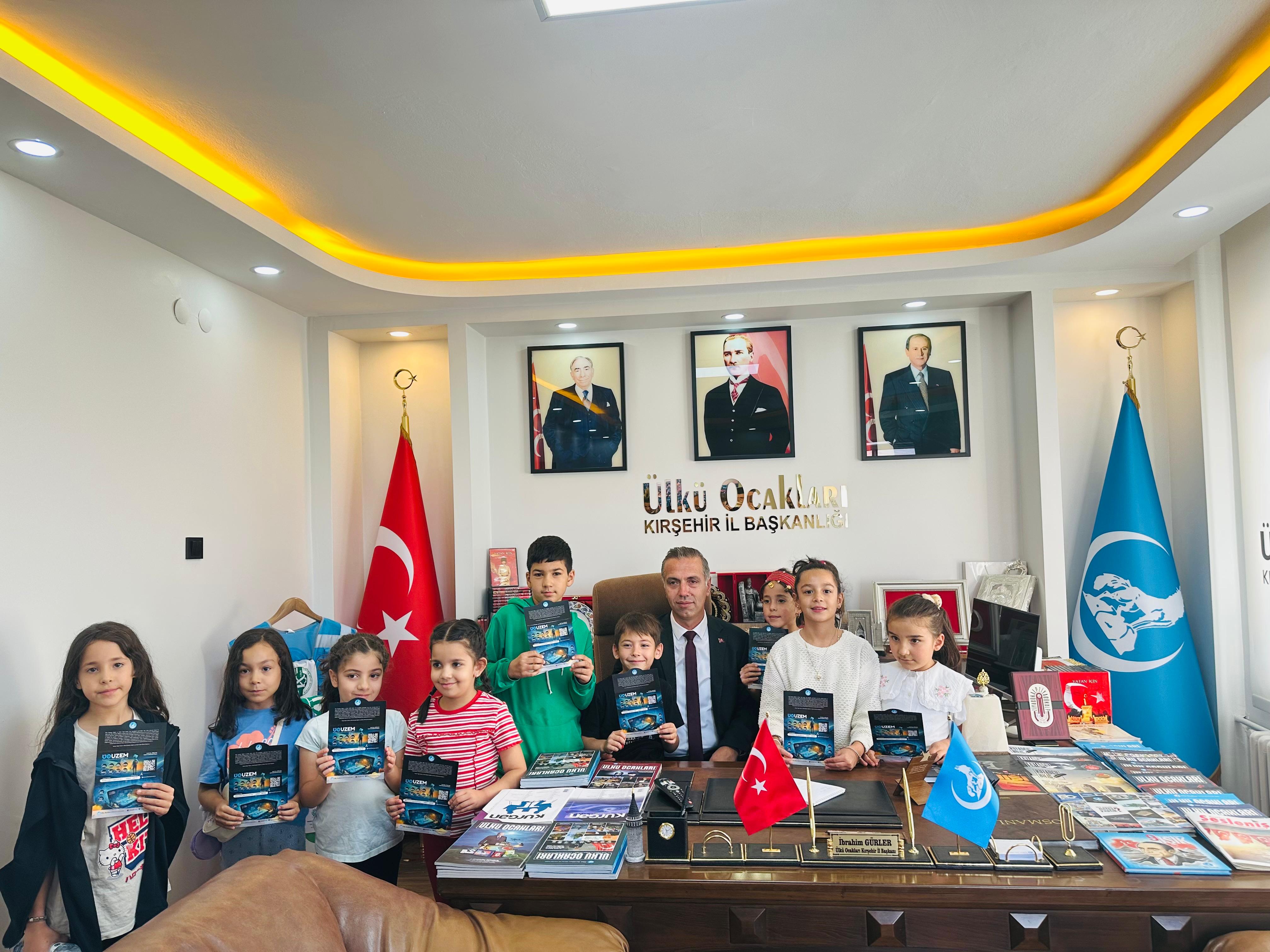 Kırşehir’de Üouzem Tanıtımı Gençlerle Buluştu