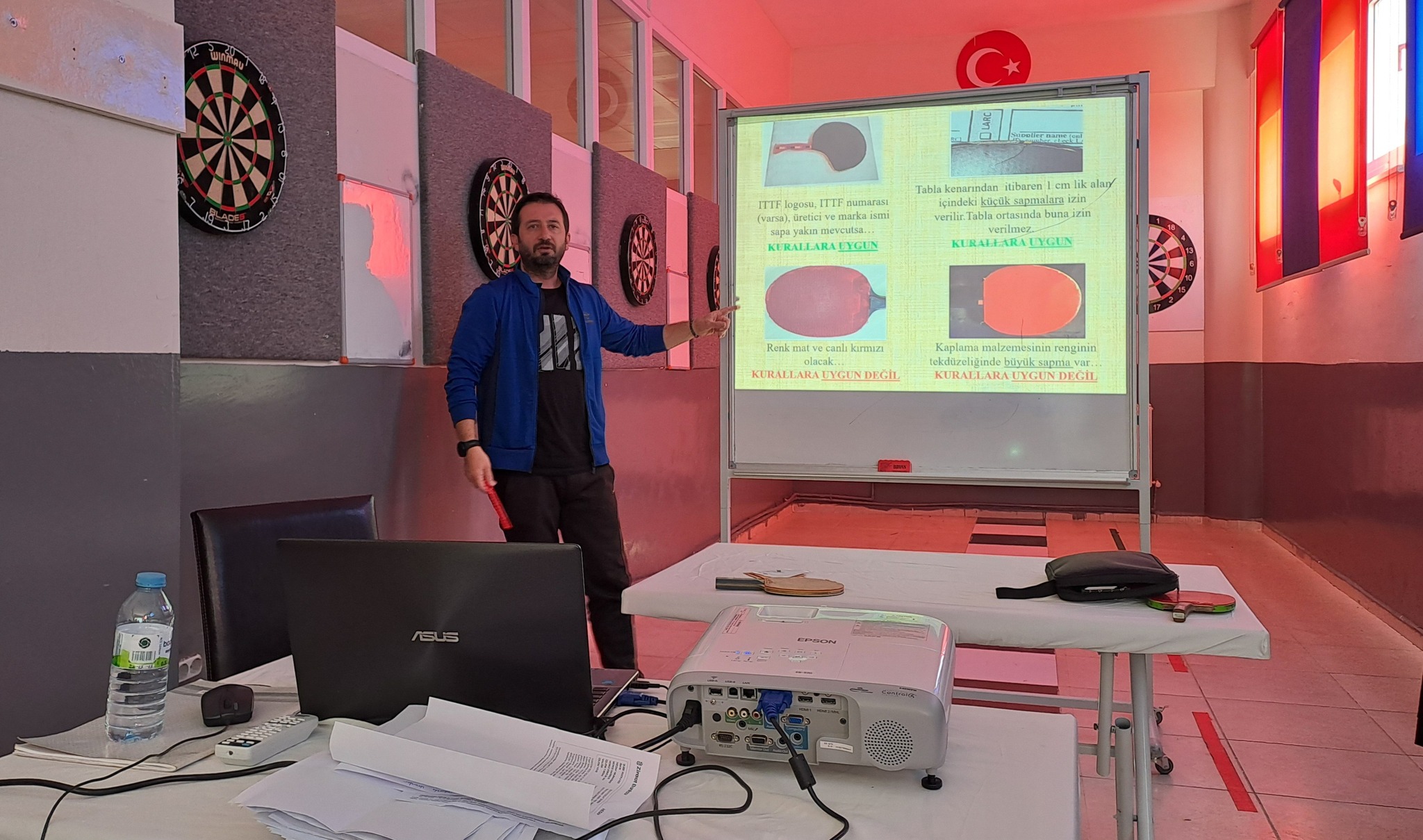 Masa Tenisi Hakemlerine Özel Eğitim Seminer2