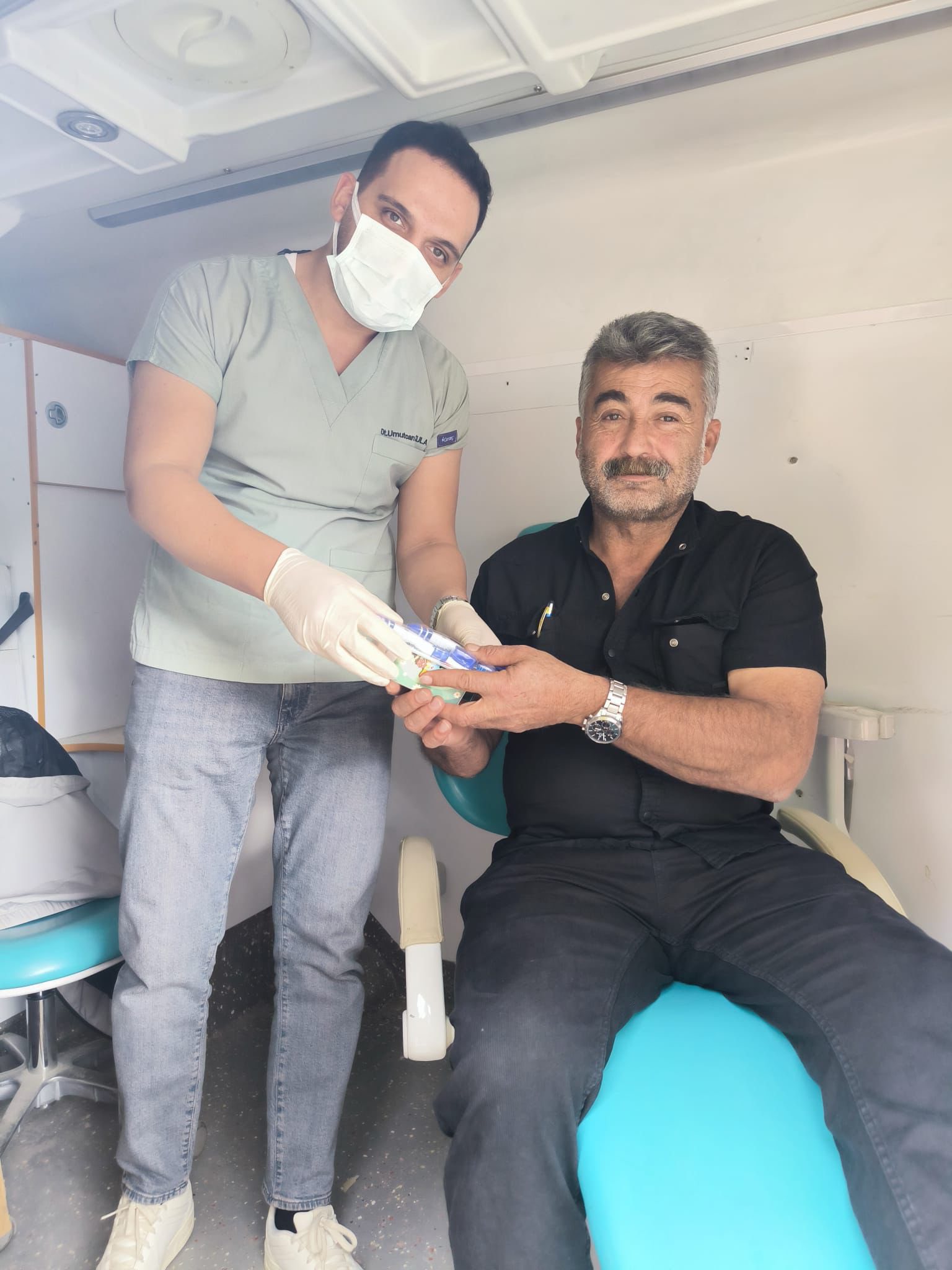 Mobil Diş Tarama Aracıyla Köylere Sağlık Desteği2