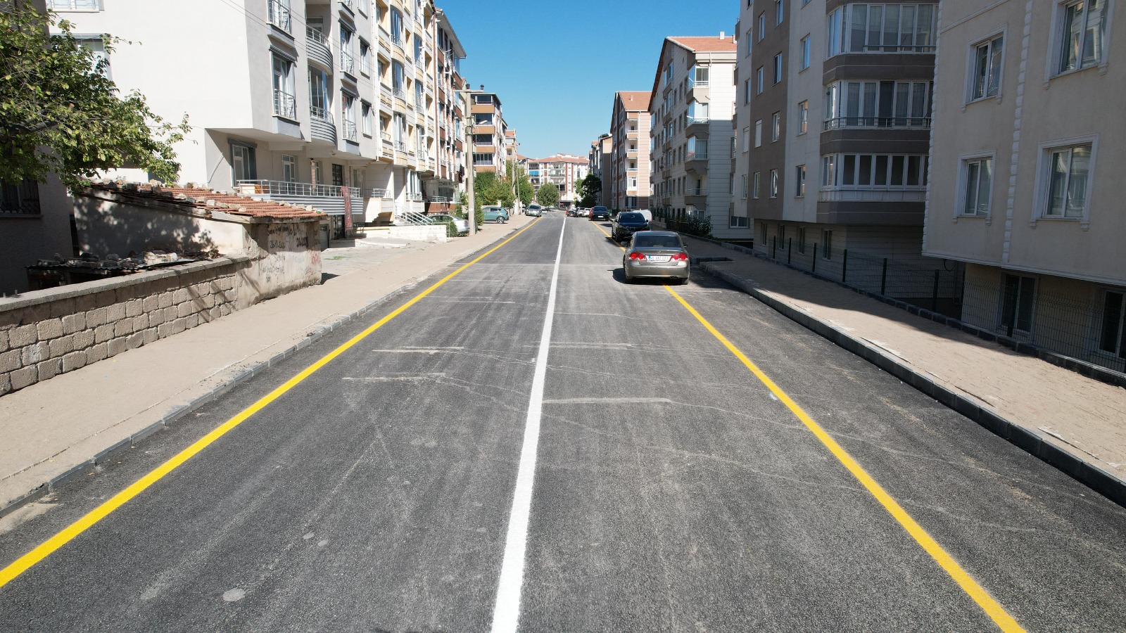 Nasuhdede Mahallesi Hacıhasan Caddesi Yepyeni Yüzüyle Hizmete Açıldı (1)