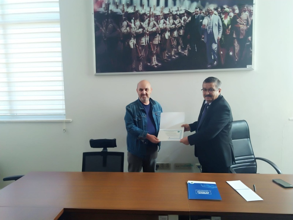 Teşekkür Belgeleriyle Akademik Emek Takdir Edildi6