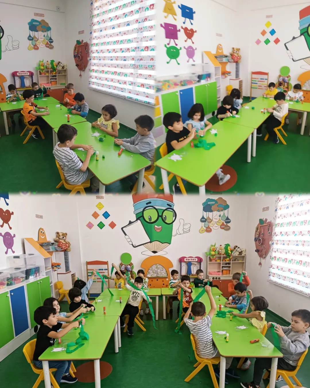 🦅 Yavru Kartallar Sınıfı 🦅Bugün Geri Dönüşüm Etkinliğinde Eti Puf Kabından Kaplumbağa Yaptık!