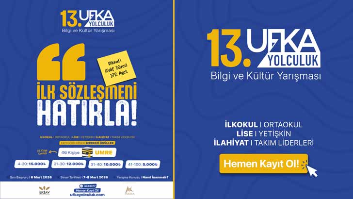 13 Ufka Yolculuk Bili Ve Kultur Yarismasi 2026
