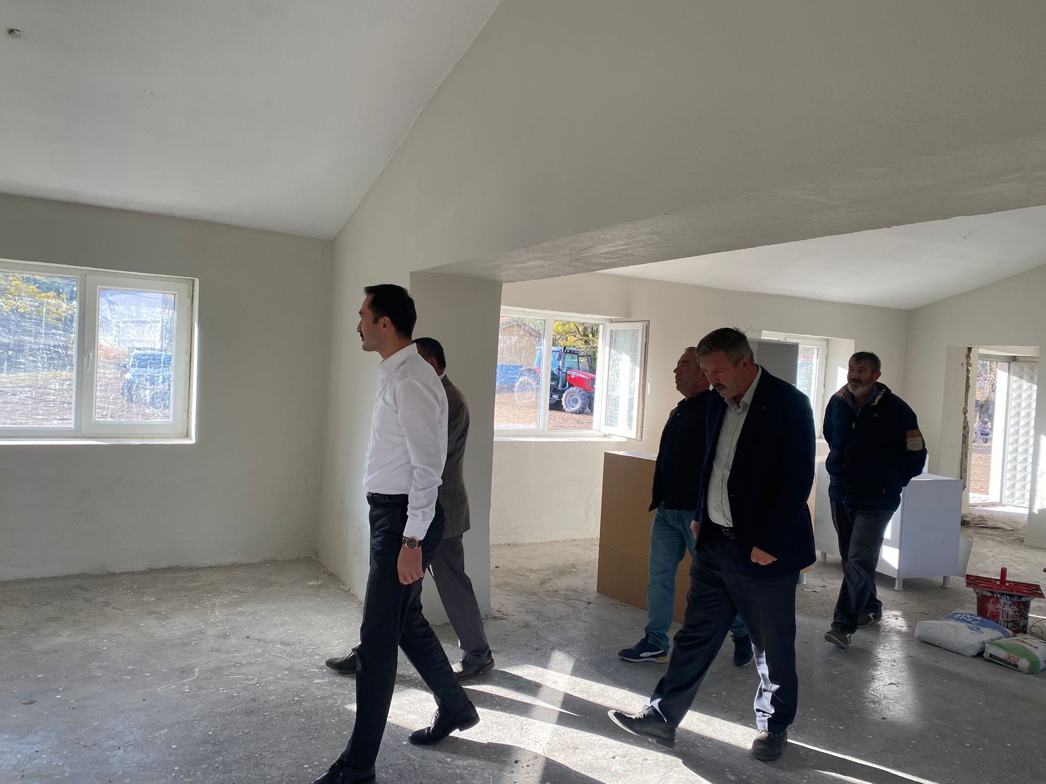 Akpınar Kaymakamı Erdoğan, Karaova’da Çalışmaları Yerinde Inceledi 1