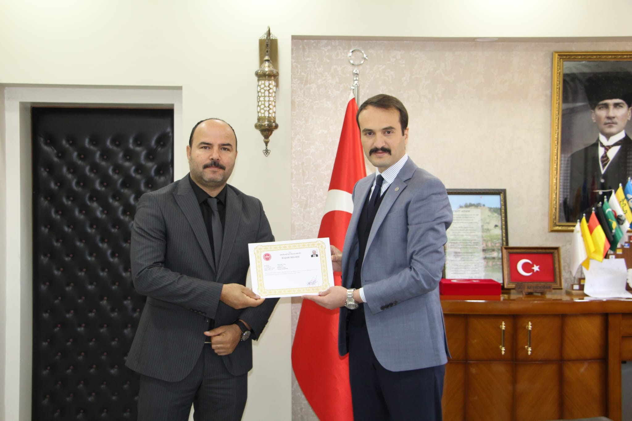 Akpınar’da Personellere Başarı Belgesi1