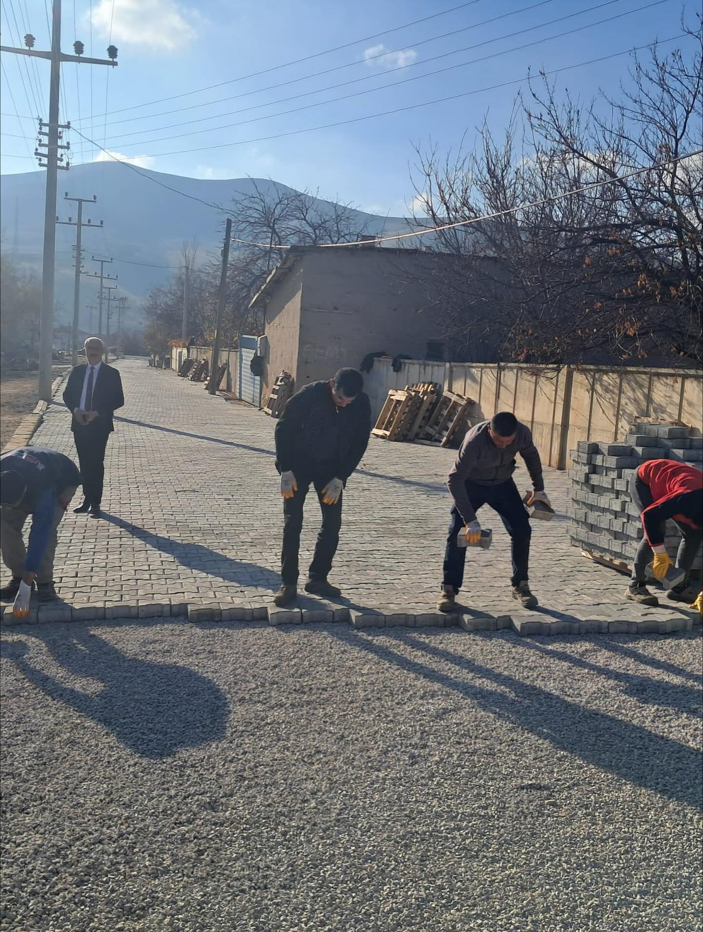 Altyapı Ve Kilit Parke Çalışmaları Hız Kazandı