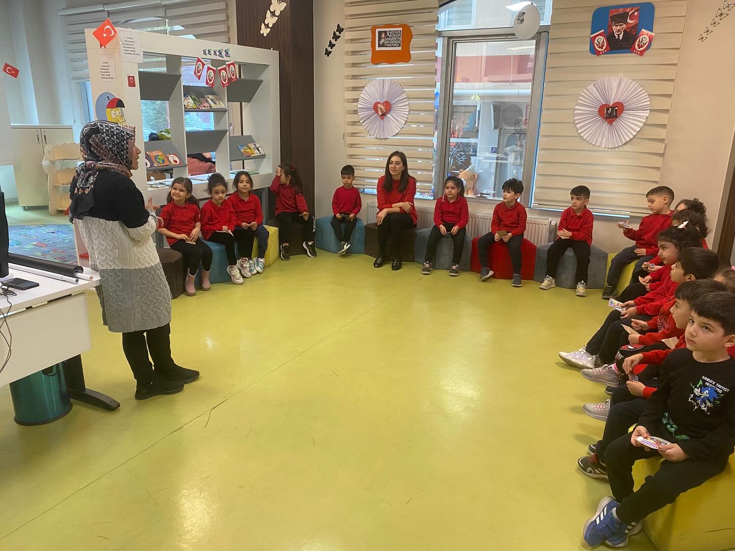 Aşık Paşa Kütüphanesi’nden Miniklere Eğlenceli Kitap Ve Masal Etkinliği