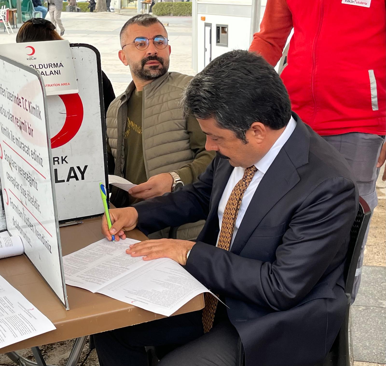 Demiryürek, Bağış Kampanyasına Destek Verdi Ve Çağrıda Bulundu (4)