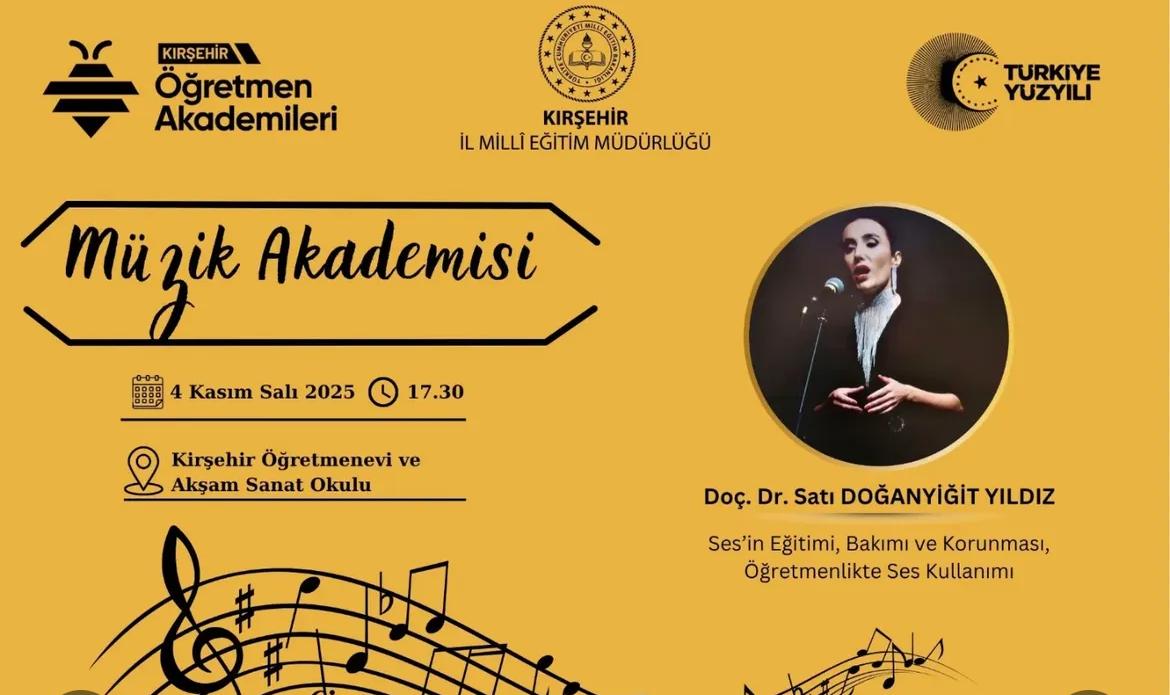 Doç. Dr. Satı Doğanyiğit Yıldız’dan Öğretmenlere Ses Eğitimi Söyleşisi