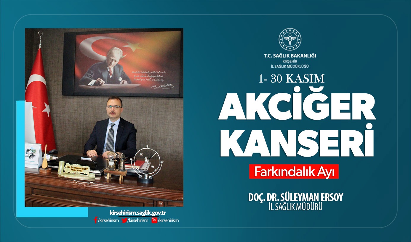 Ersoy, Akciğer Kanserine Dikkat Çekti