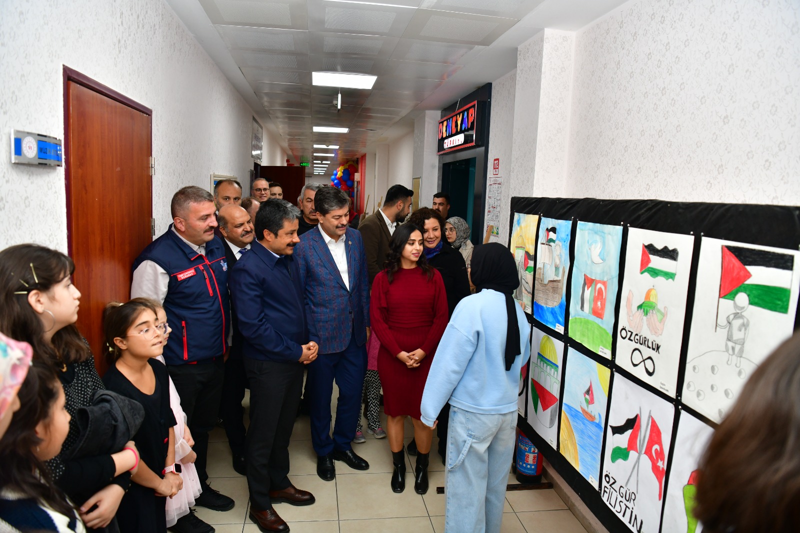 Gazze’nin Yaralı Yüzü Kırşehir’de Sergilendi