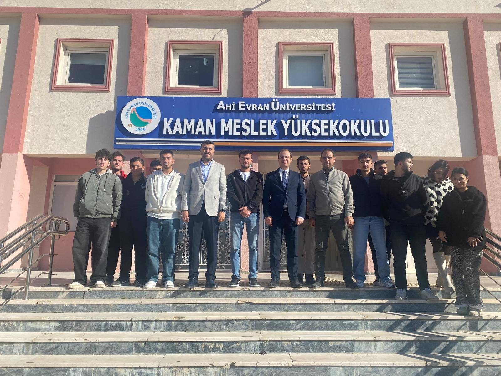 Kaymakam Tok, Yüksekokullardaki Eğitim Adımlarını Yerinde Inceledi (2)