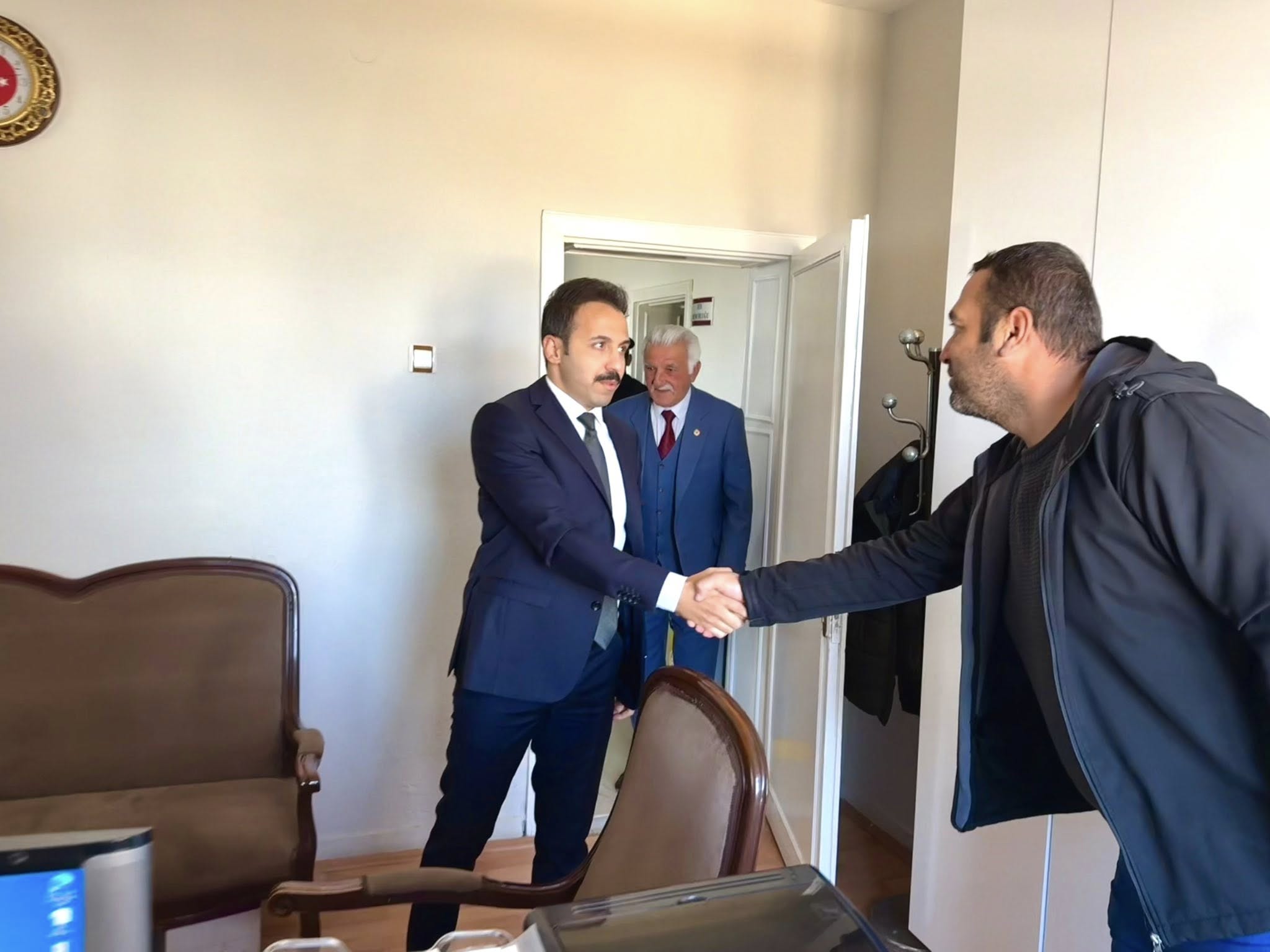 Kaymakam Ve Belediye Başkanı Hizmet Adımlarını Değerlendirdi (1)