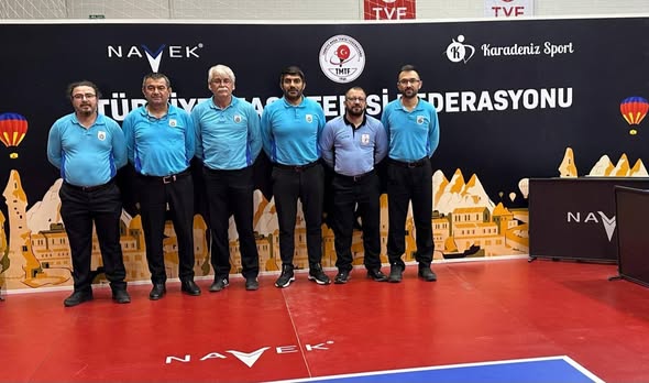 Kırşehir Masa Tenisi Hakemleri, Türkiye Şampiyonası’nda Görev Aldı (1) Kopya