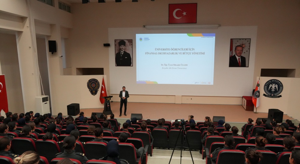 Kırşehir Polis Meslek Yüksekokulu’nda Gençlere Finansal Okuryazarlık Eğitimi