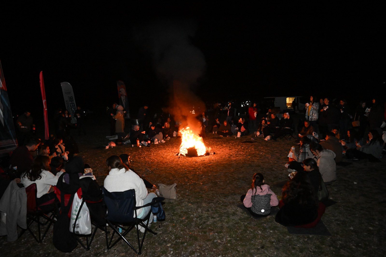 Kırşehir’de Cumhuriyet Ateşi Geceyi Aydınlattı 4