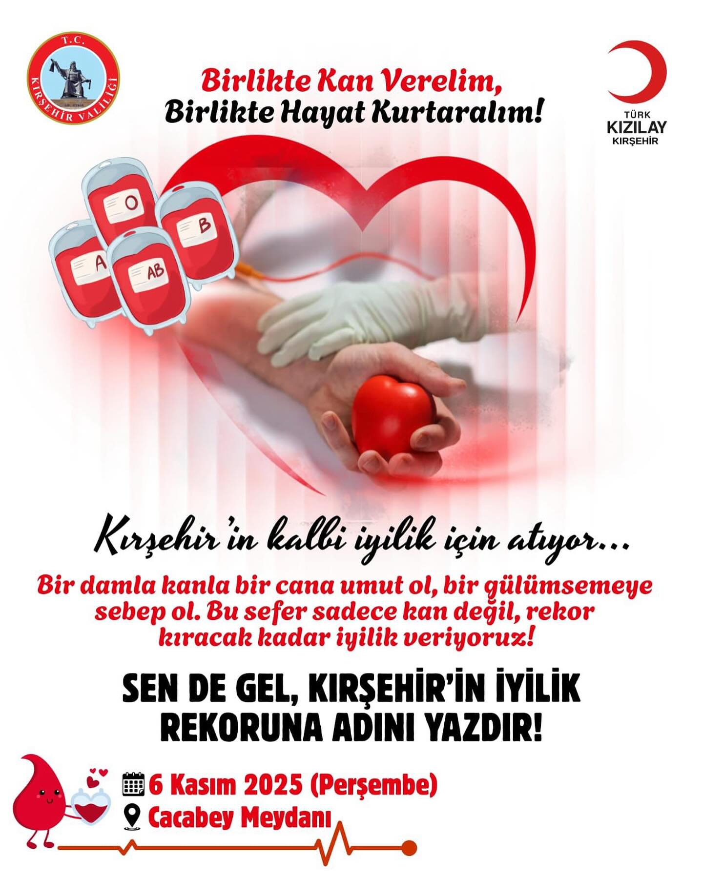 Kırşehir’de Iyiliğin Kalbi Atıyor