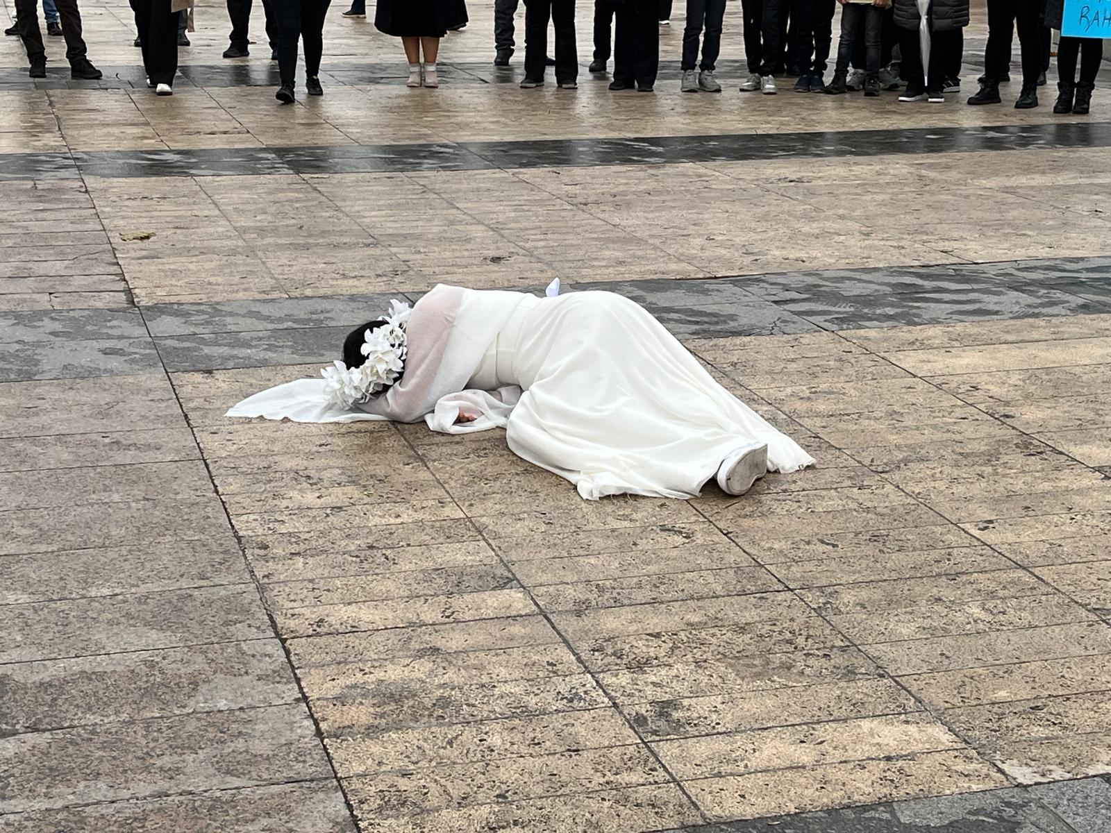 Kırşehir’de Kadınlar Sessiz Yürüyüşle Gücünü Gösterdi (4)