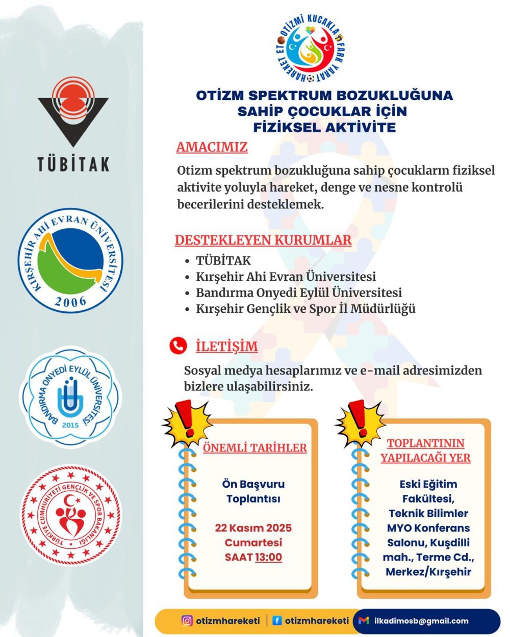 Kırşehir'de Otizmli Çocuklar Için Dev Hamle 1