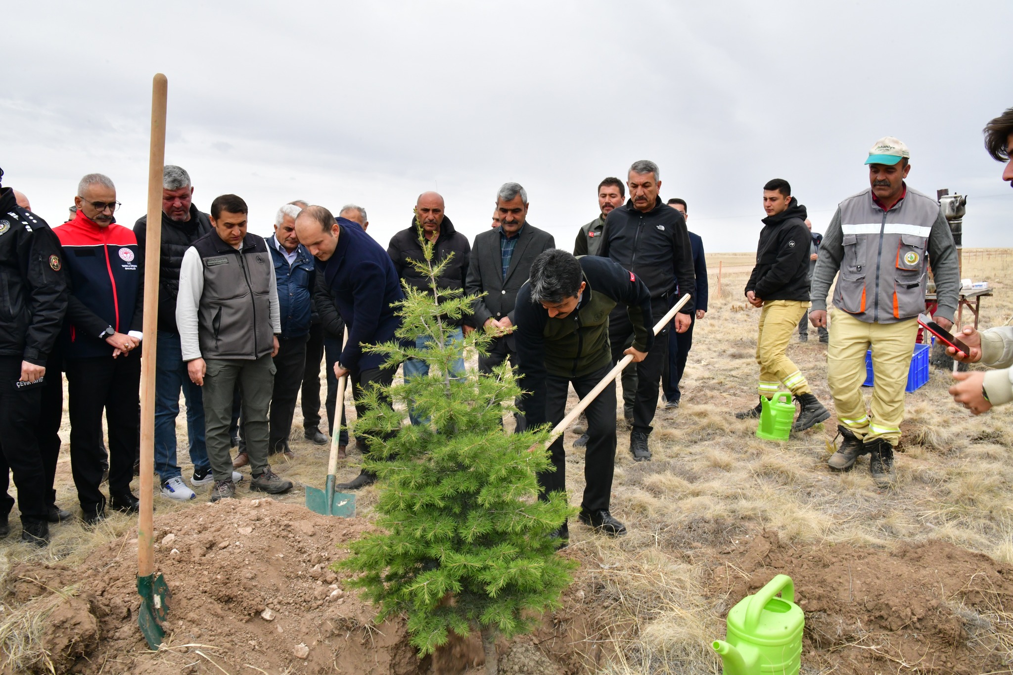 ‘Kırşehir’e Nefes Veriyor’ Projesi Boztepe’de Hayat Buldu (1)