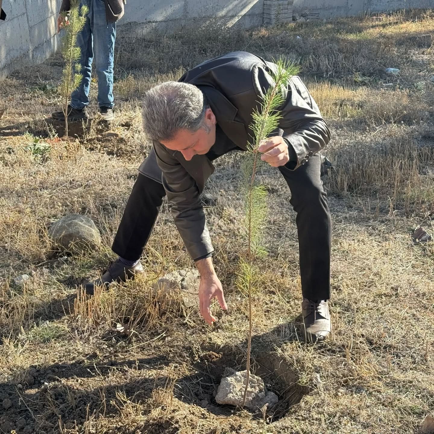 Kırşehir’in Gözde Ilçesinde 300 Ağaç Toprakla Buluştu 1