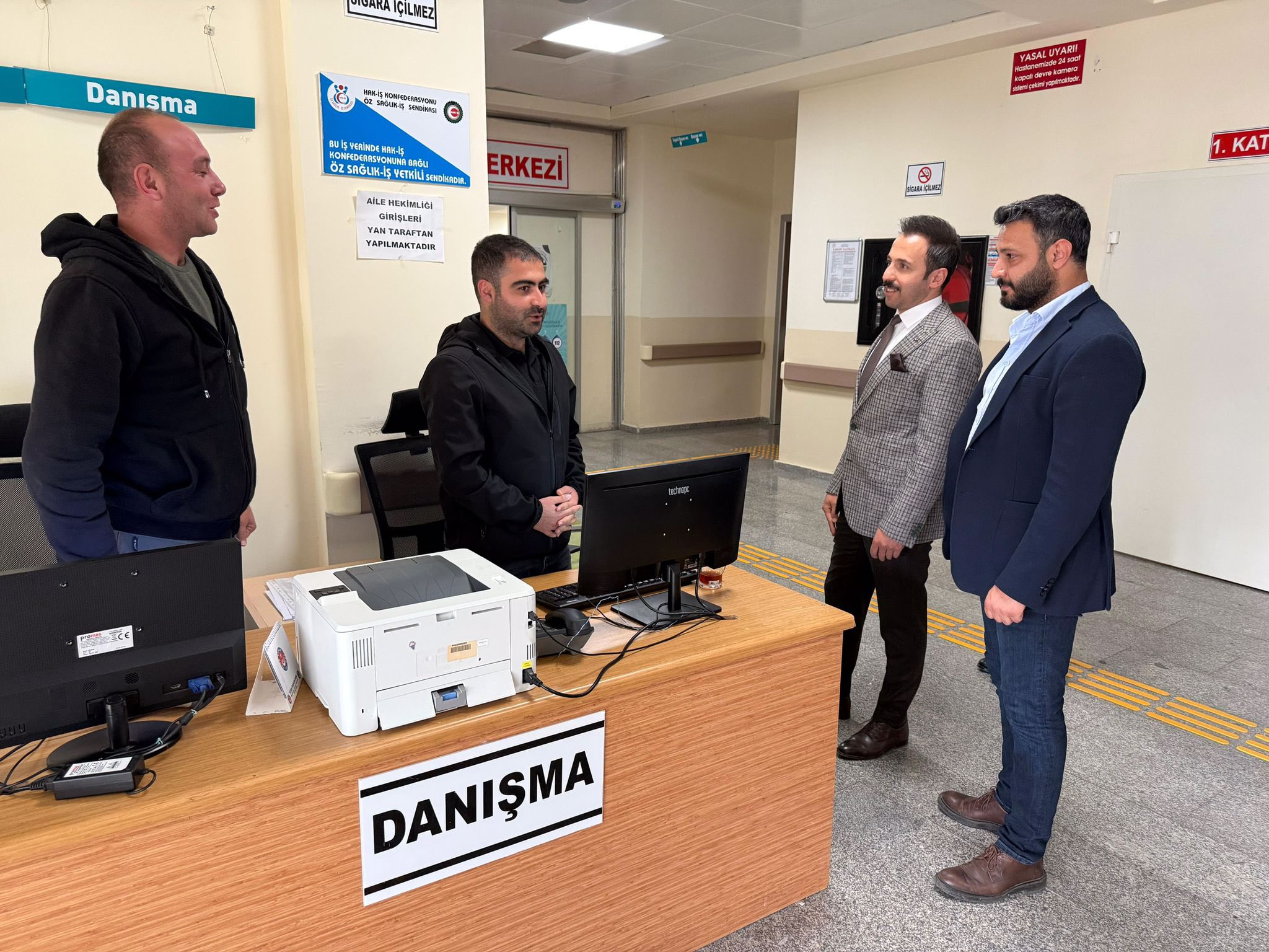 O Ilçede Kaymakam Hastalar Ile Bire Bir Görüştü 5