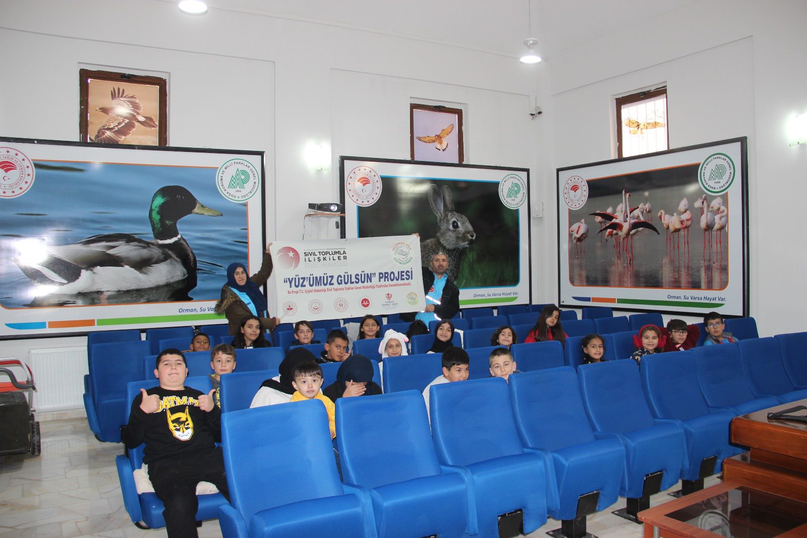 Tabiat Müzesi’nde ‘Yüzümüz Gülsün’ Buluşması