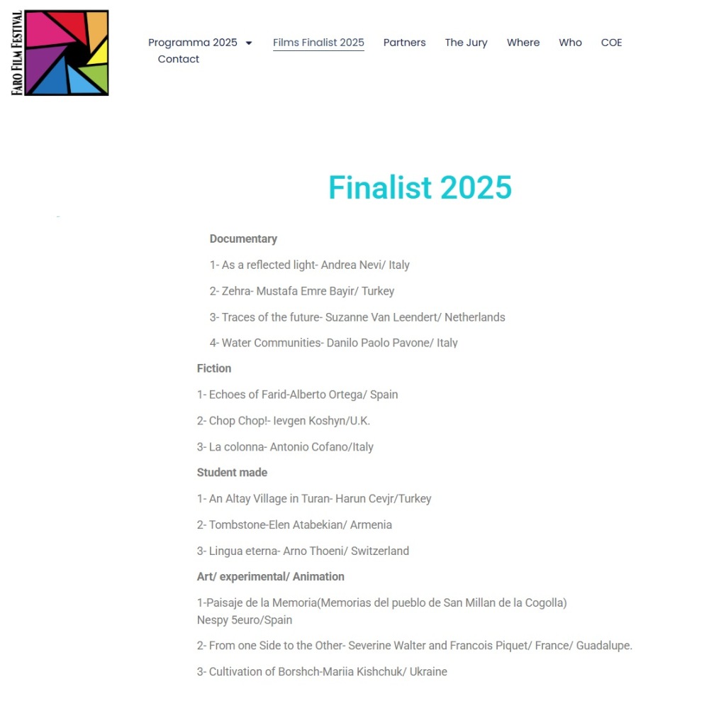 ‘Turanda Bir Altay Köyü’ Belgeseli Faro Film Festivali’nde Finale Kaldı1