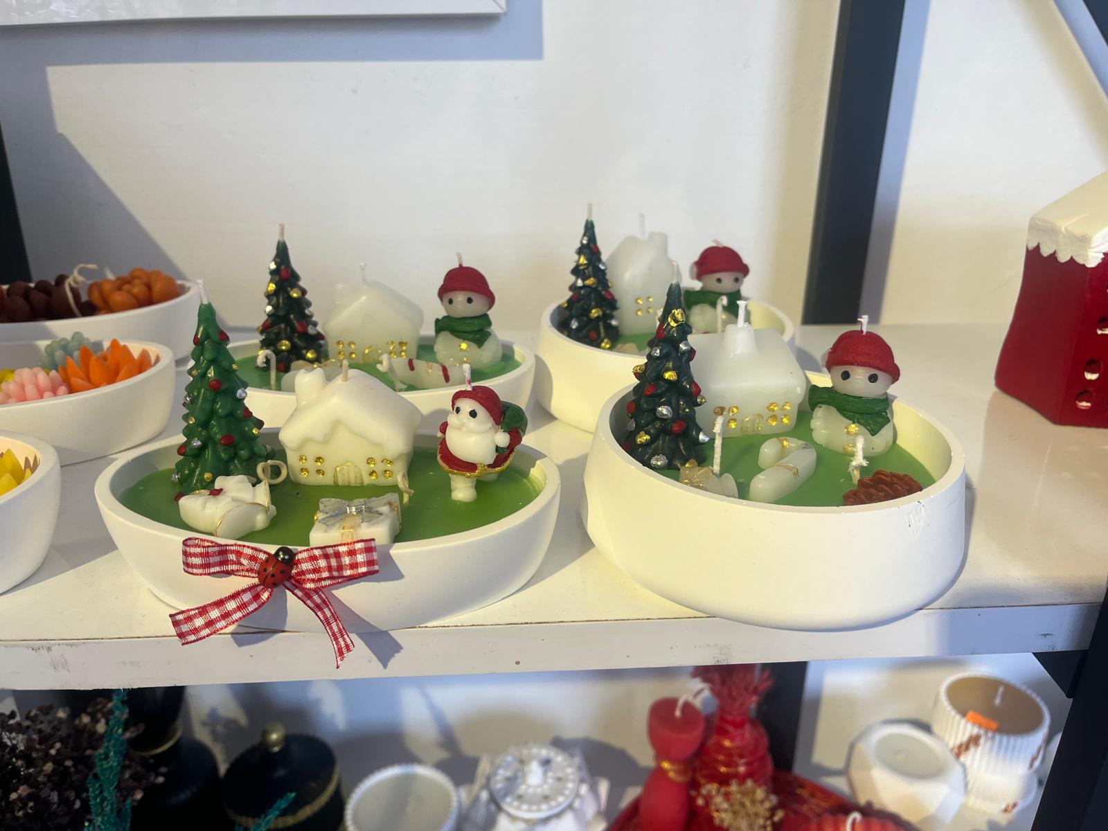 Kırşehir’de yılbaşı temalı el emeği ürünlere vatandaşlardan yoğun talep-6