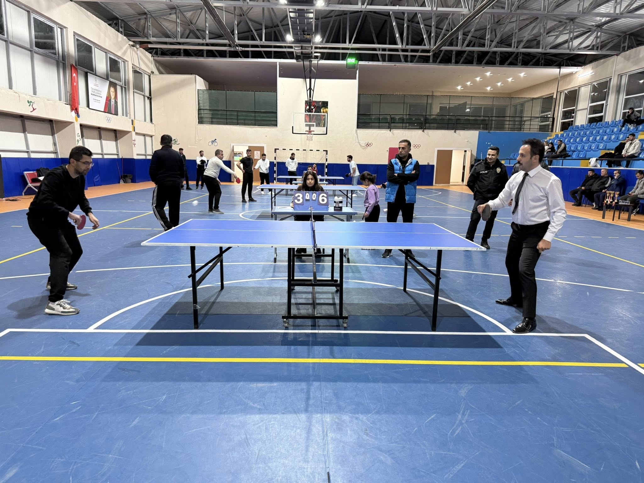 Çiçekdağı’nda Masa Tenisi Heyecanı Yaşandı2