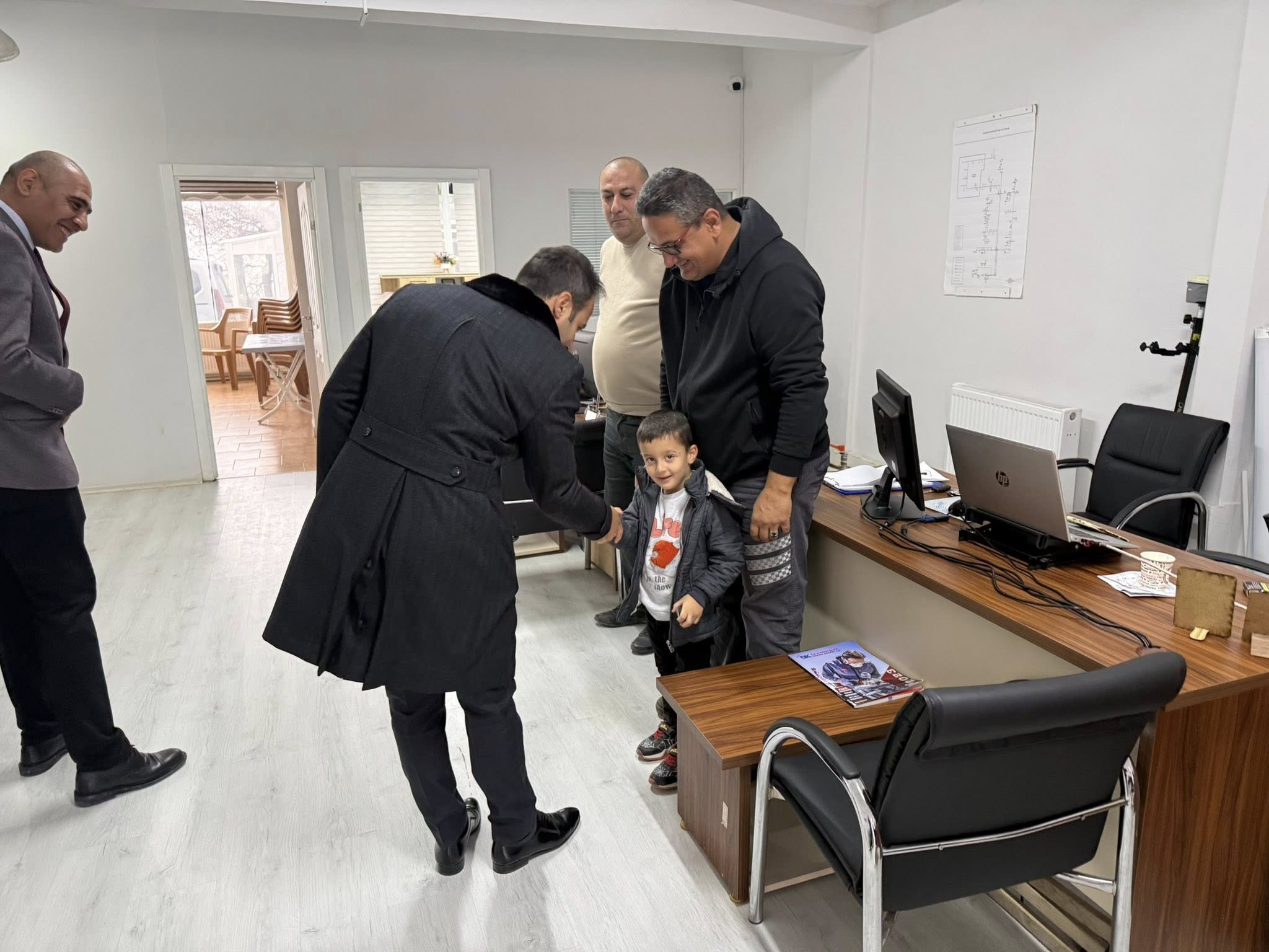 Çiçekdağı’nda Saha Denetimi Ve Çalışan Buluşmaları2