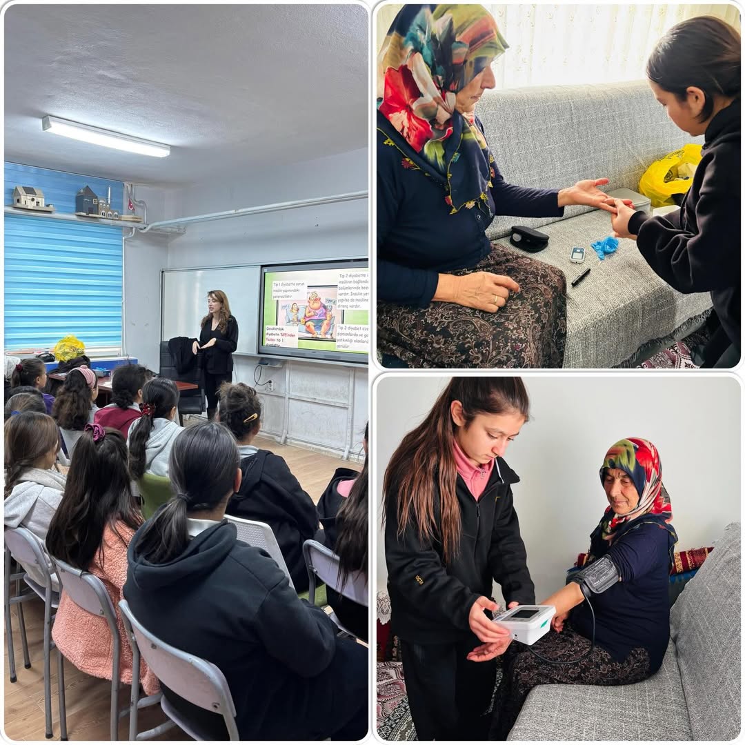 Güçlü Kızlar Aydınlık Yarınlar Mucur Toplum Sağlığı Merkezi Sorumlu Hekimi Ve Değerli Sağlık Eki