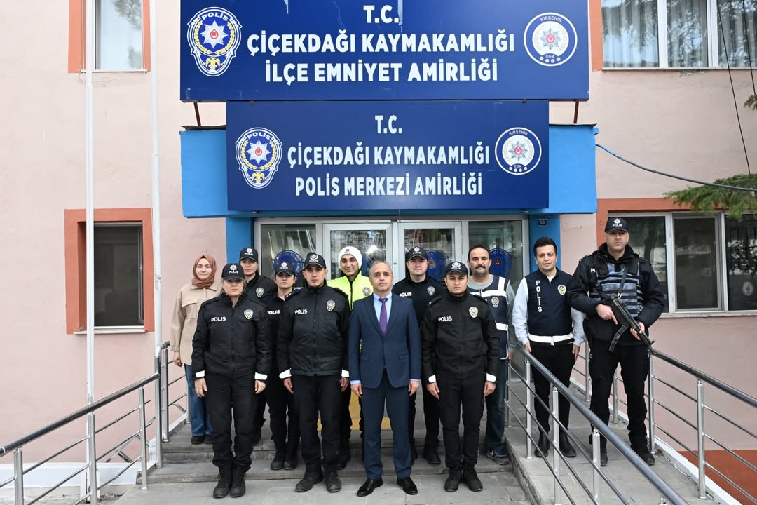 İl Emniyet Müdürümüz Sayın @Mesutgorucuresmi , Çiçekdağı İlçe Emniyet Amirliğimizi Ziyaret Edere (3)