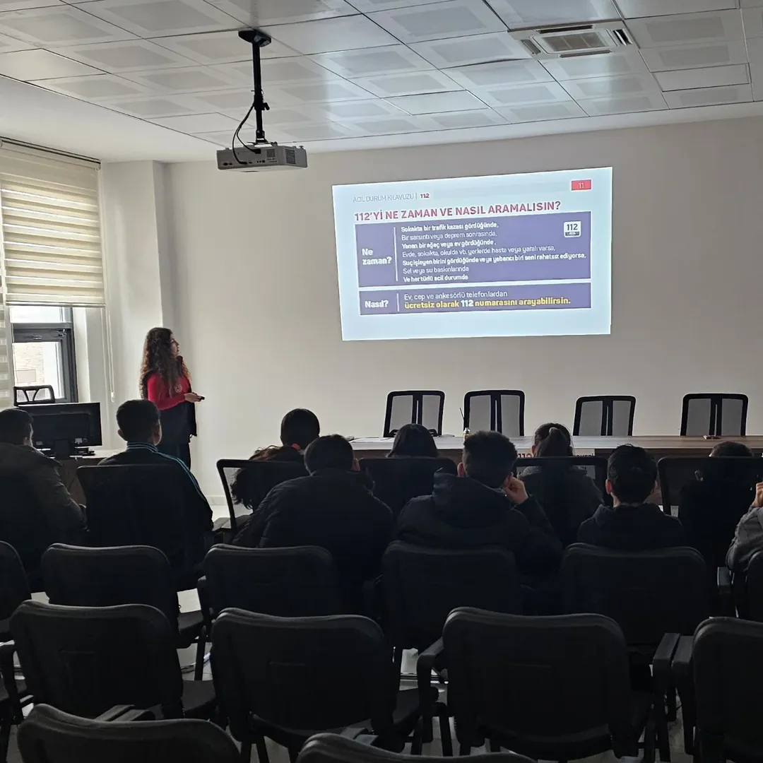 Kırşehir Aşık Paşa Ortaokul Öğrencileri Ve Değerli Öğretmenleri, 112 Acil Çağrı Merkezi Tanıtım (1)